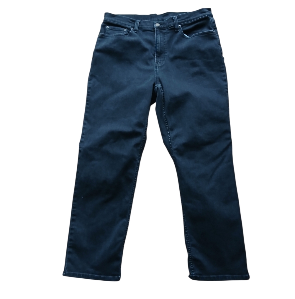 L.L. Bean Men's Size 36×29 Relaxed Fit Black Denim Jeans